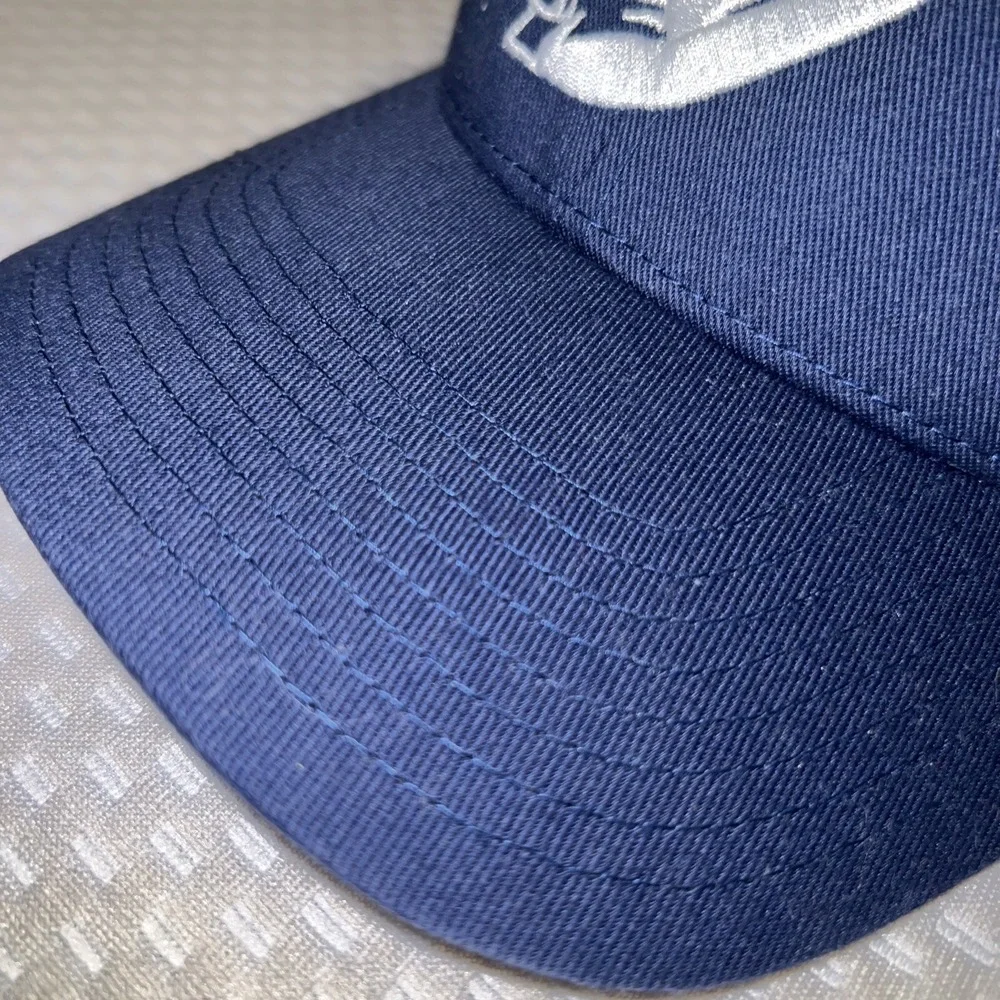 Colorado Eagles Hat‎ Cap Hockey Team Fitted S - M  Cap Blue White Flex Fit